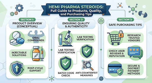 Hemi Pharma Steroids: Full Guide to Products, Quality and Purchasing Tips 