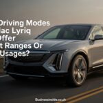 Do The Driving Modes In Cadillac Lyriq Offer Different Ranges Or Battery Usages?