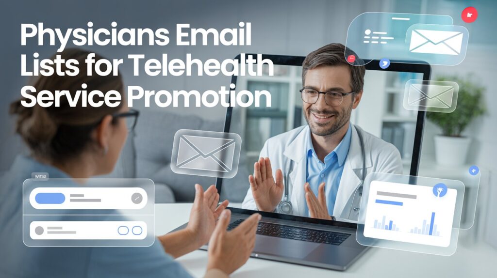 Physicians Email Lists for Telehealth Service Promotion